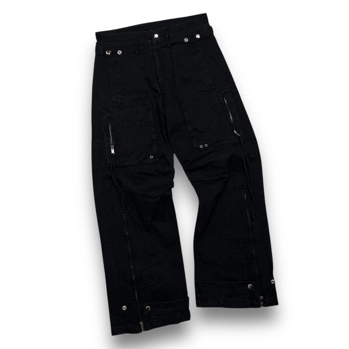 나체 락시크 사이드 슬레이 스트랩 다크 카고 팬츠 상품이미지1