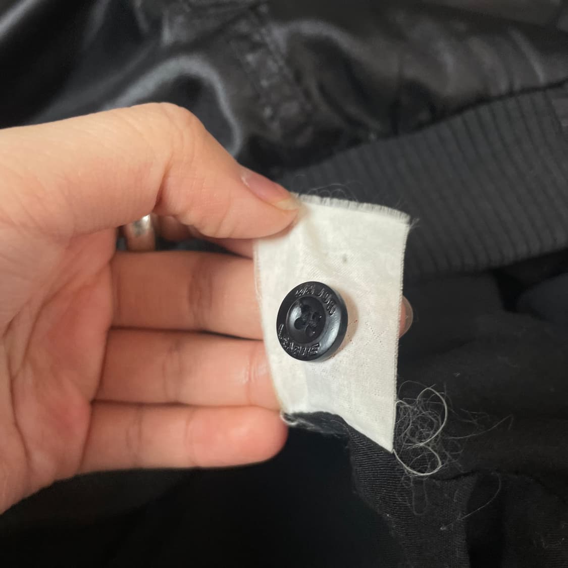 MLB 블랙 바시티 자켓 100 상품이미지6