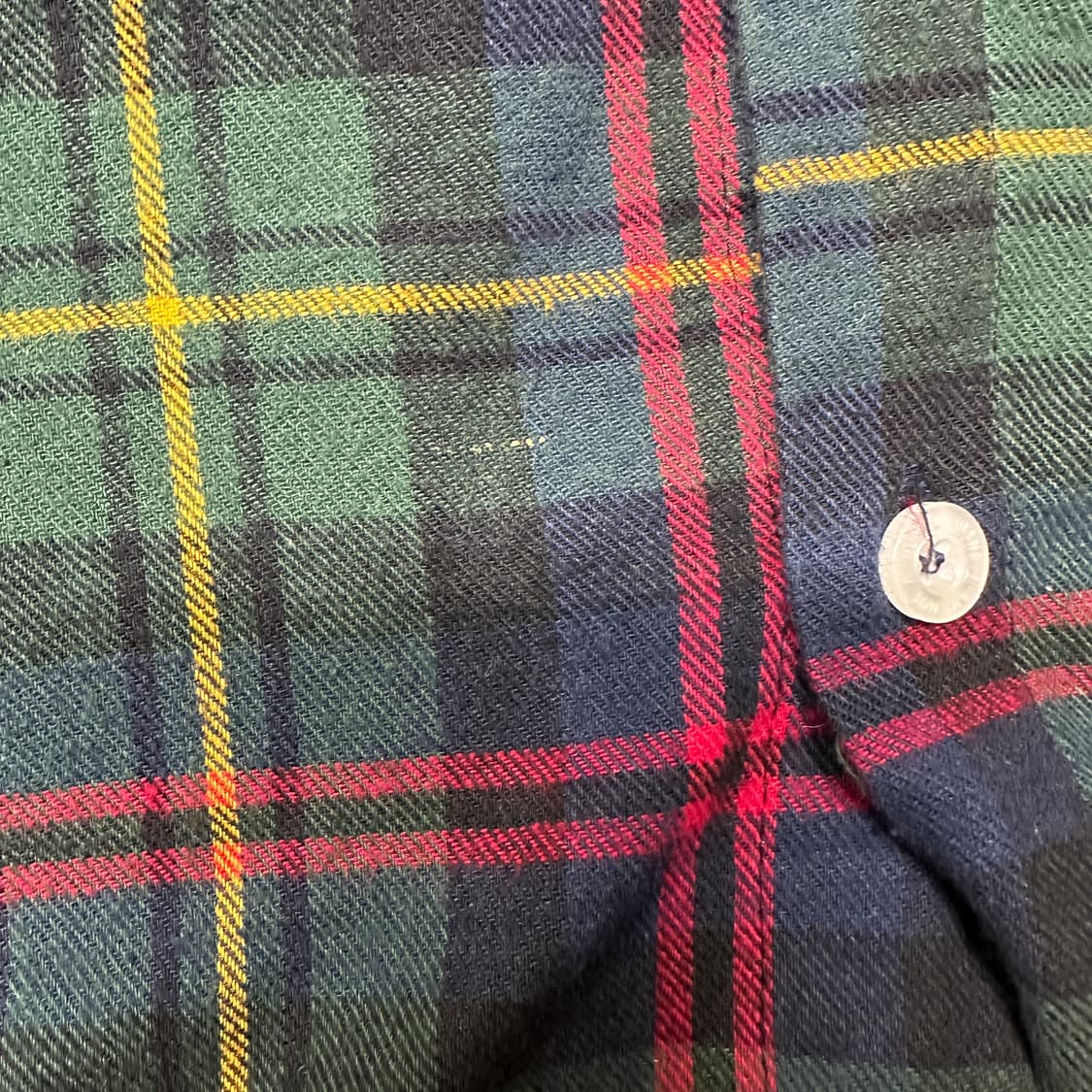 아임낫어휴먼비잉 그린 레드 체크 후드셔츠 상품이미지6