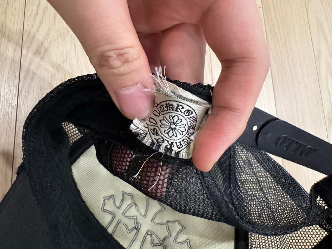 크롬하츠 세메터리 캡 블랙 상품이미지6