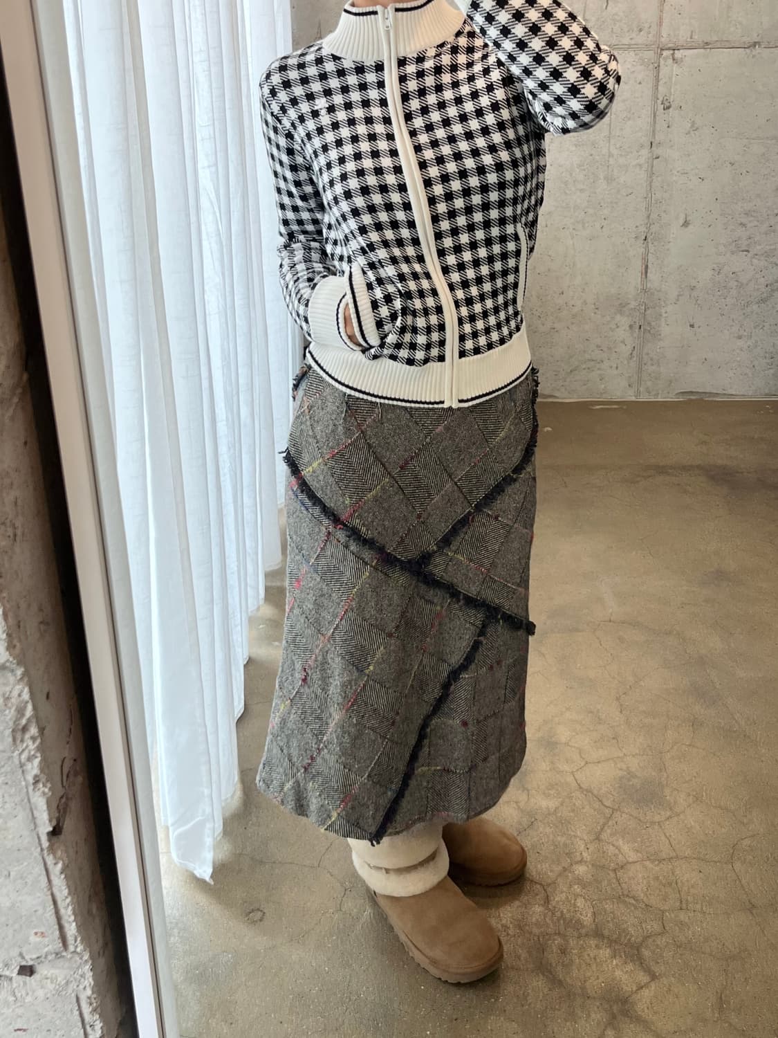 COURREGES 꾸레쥬 니트집업 상품이미지6