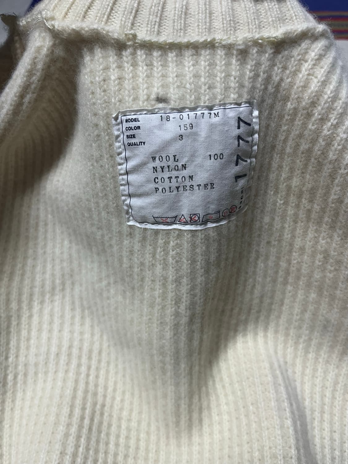 Sacai 레이어드 니트 3사이즈 상품이미지7