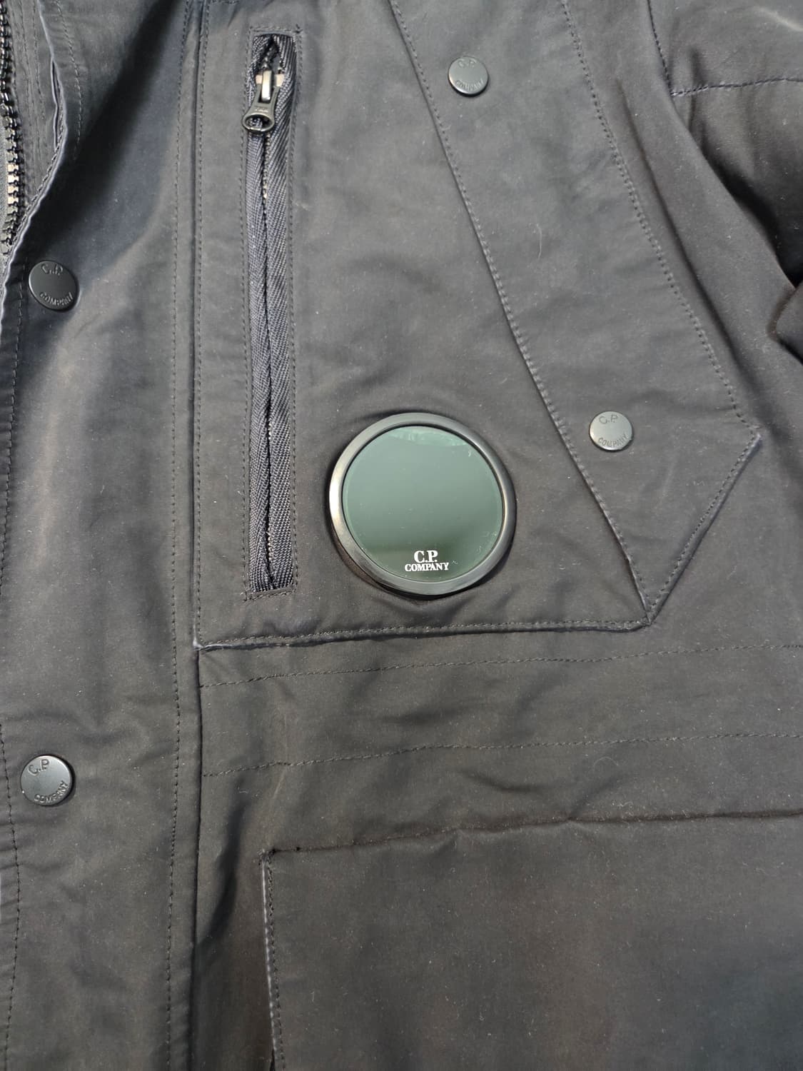 CP컴퍼니 고글 블랙 자켓 샘플 상품이미지2