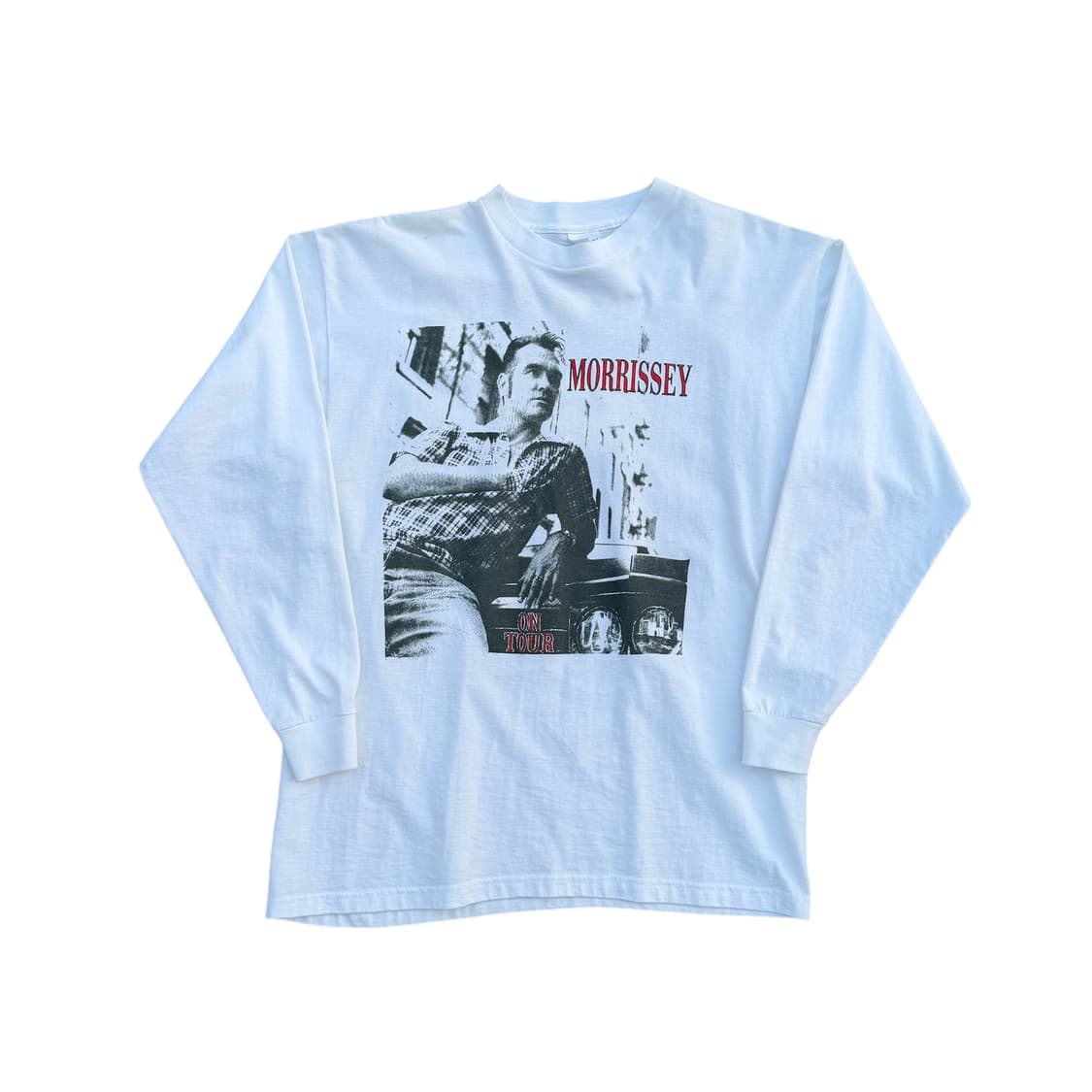 빈티지 The Smith BAND MORRISSEY 투어 롱 슬리브 상품이미지1