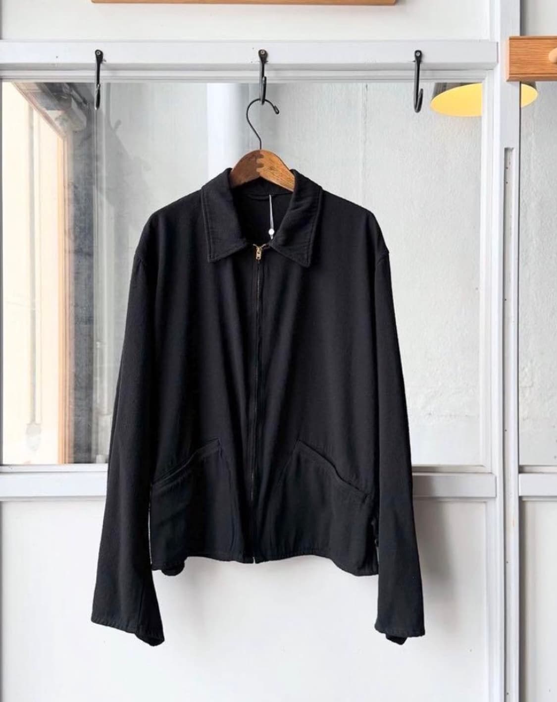 comoli 26ss 실크넵 집숏 자켓 상품이미지1