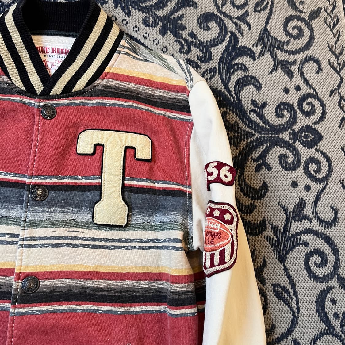 M 트루릴리전 바시티 자켓/W2617 상품이미지2