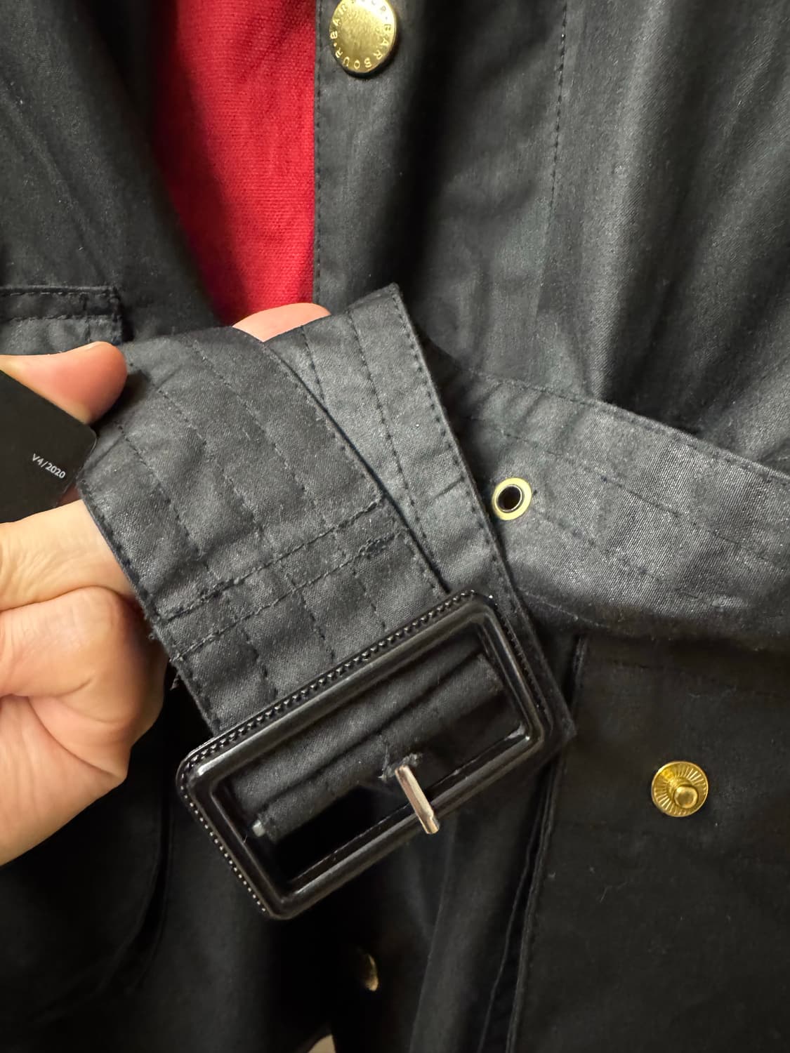 바버 인터내셔널 유니언잭 왁스 자켓 상품이미지4