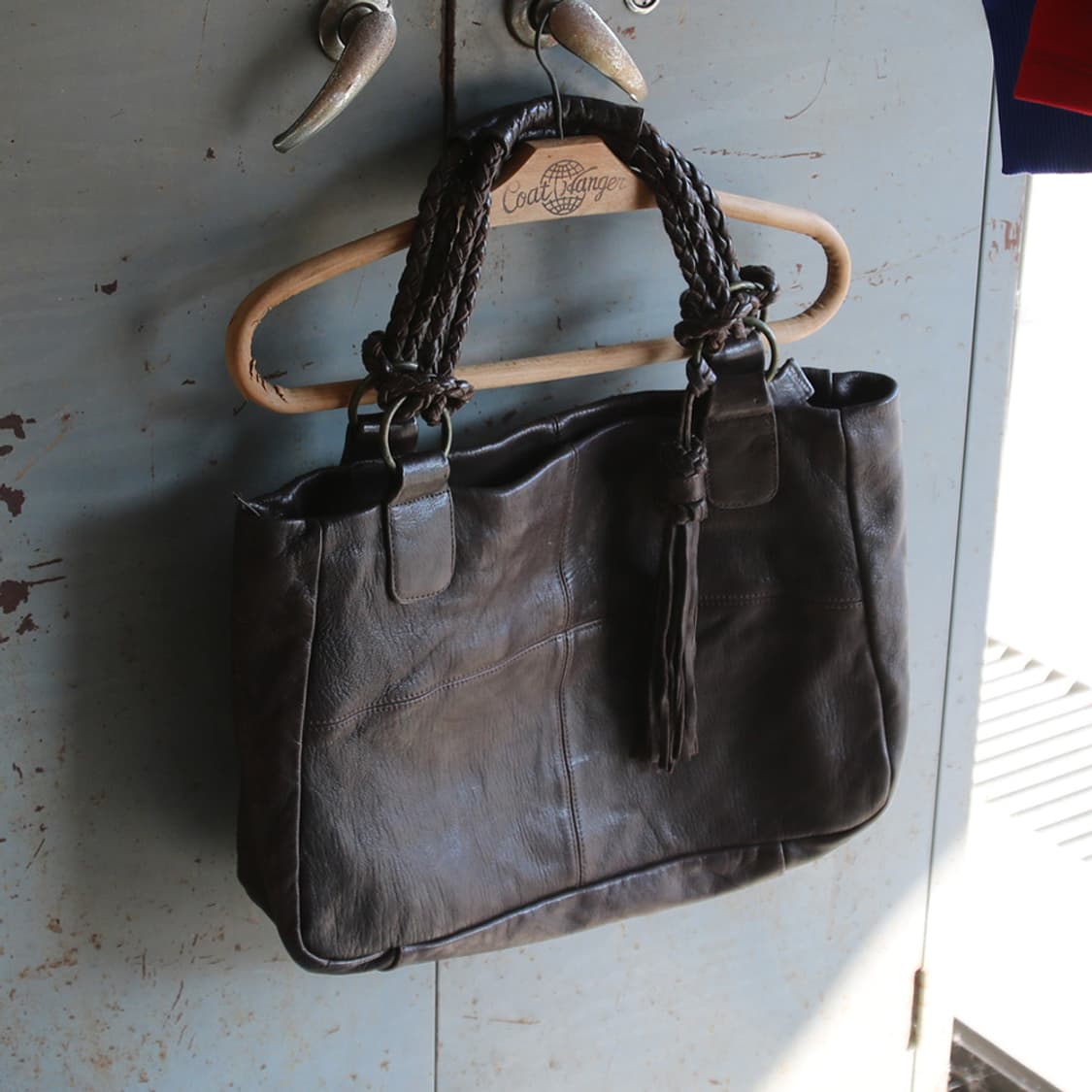 ARUKAN 레더 핸드백  상품이미지1