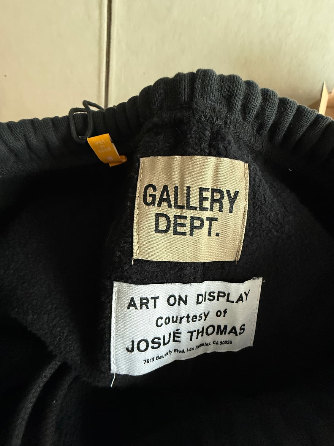 갤러리디파트먼트 플레어 스웻팬츠 M 워시드 블랙 상품이미지2