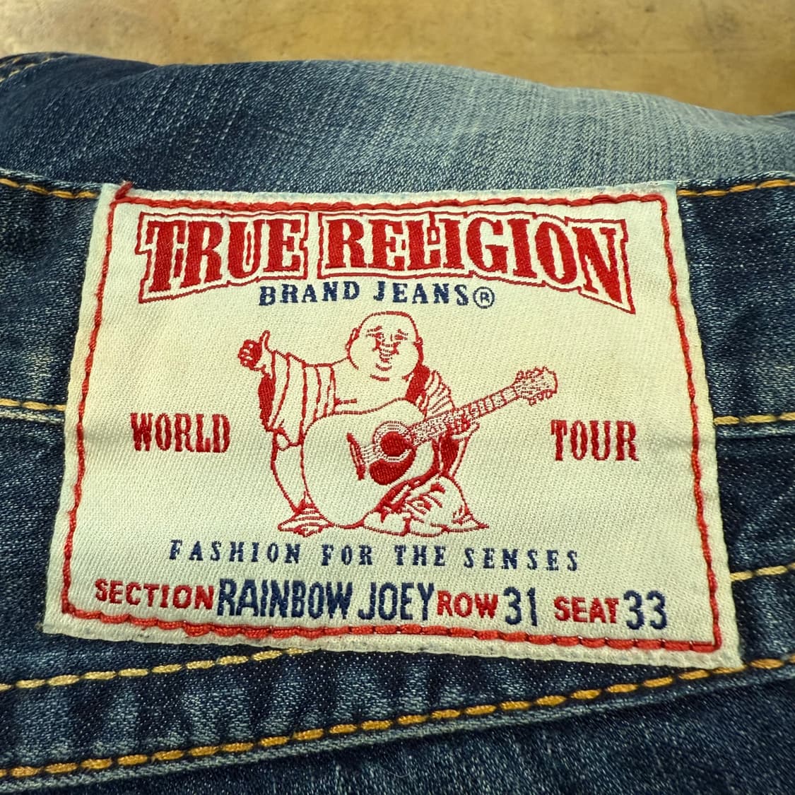 [정품/31] 트루릴리젼 데님 청바지 데미지진 b10 상품이미지6