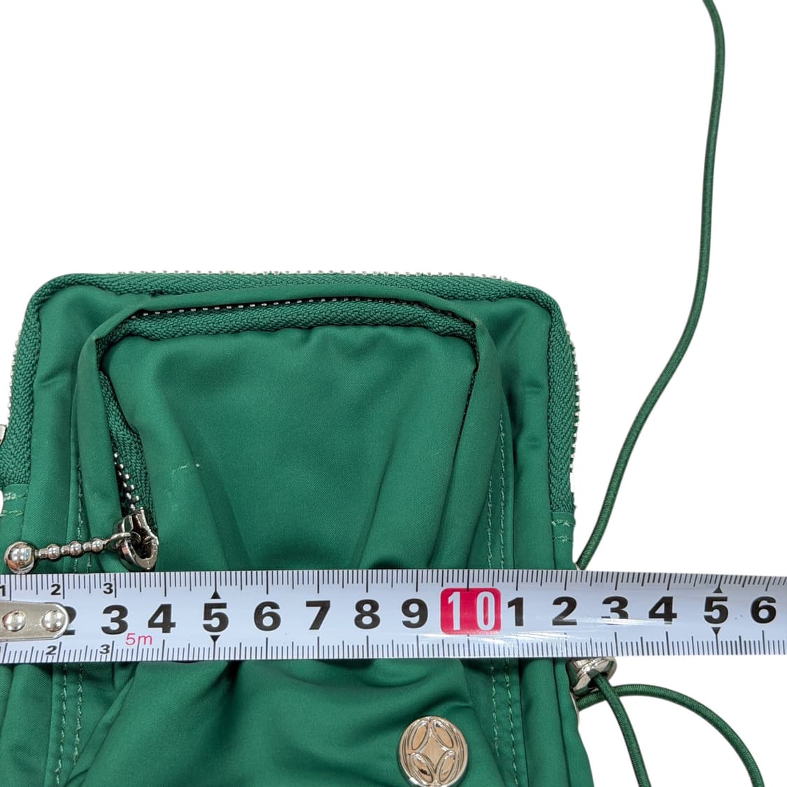 기준 스트링 미니 크로스백 가방 초록 그린 상품이미지5