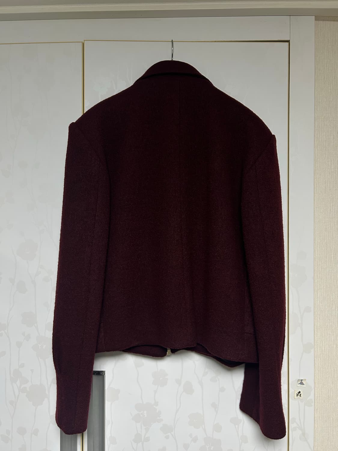 엘무드 글램 트러커 자켓 버건디 44 상품이미지2