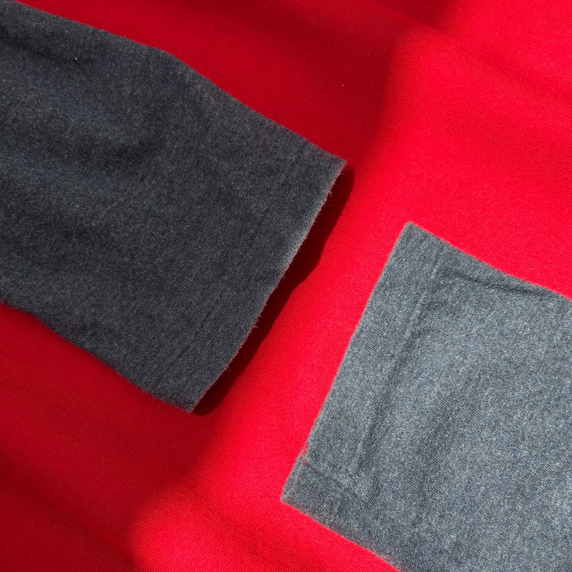 폴로 랄프로렌 레드 배색 헨리넥 상품이미지6