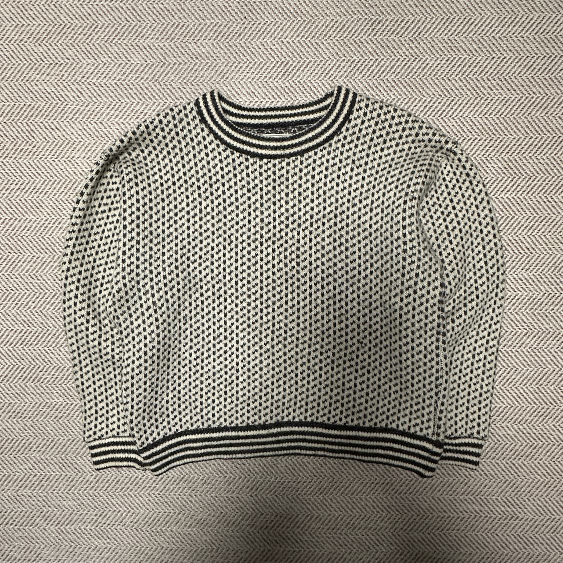 L. L. BEAN birdeye knit sweater 상품이미지1
