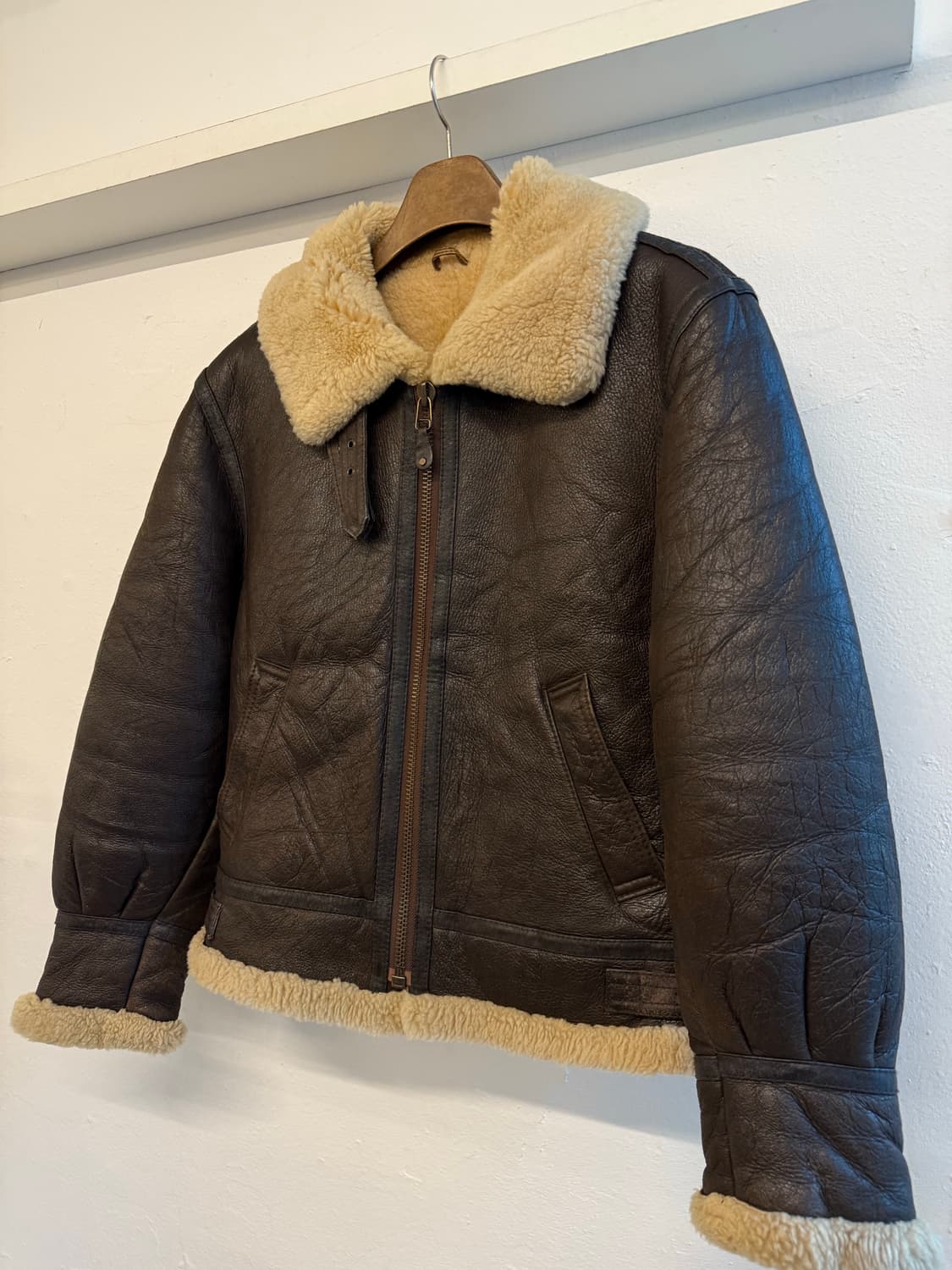 90s B-3 무스탕 상품이미지2