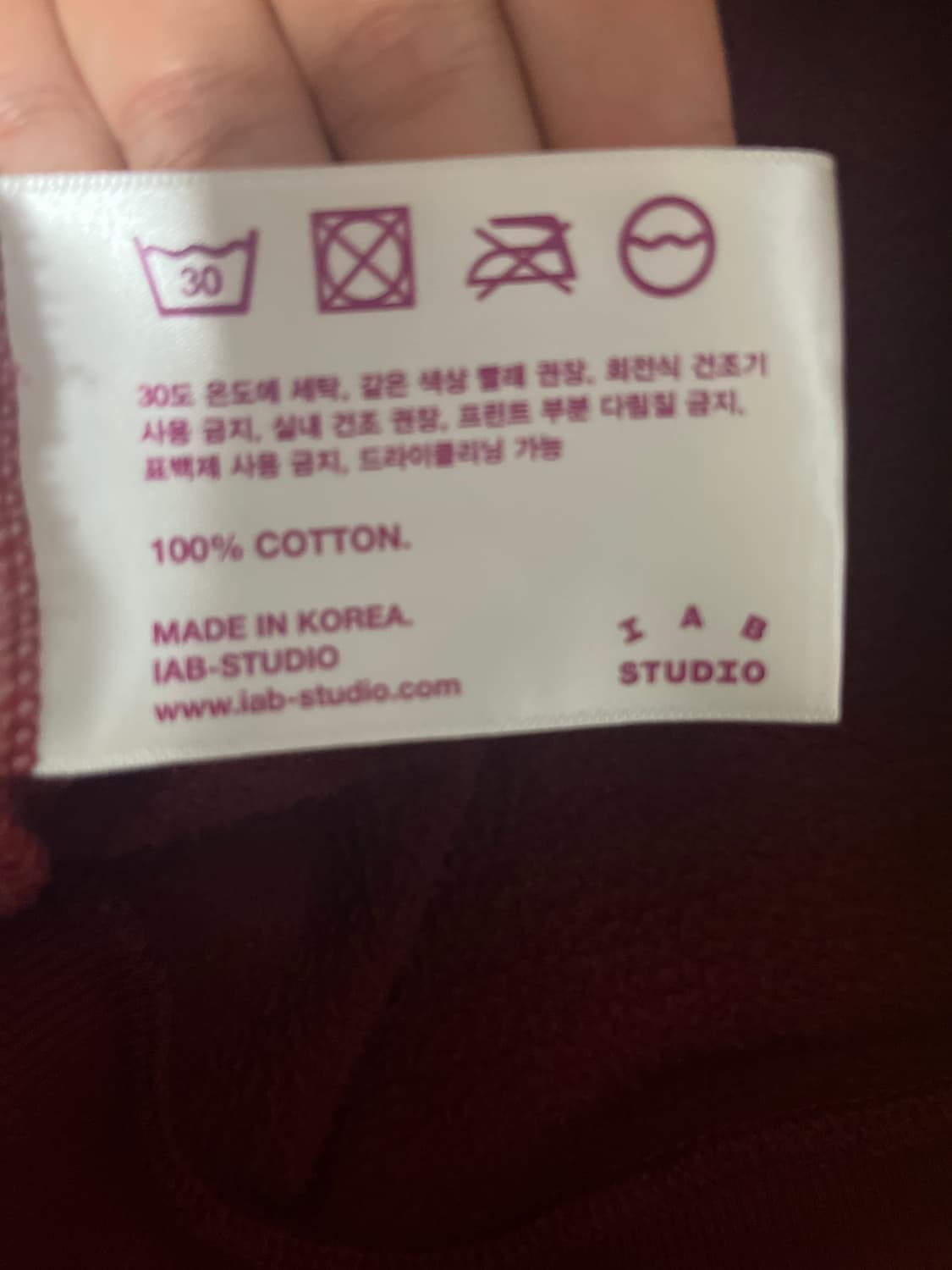 아이앱스튜디오 후드티 상품이미지3