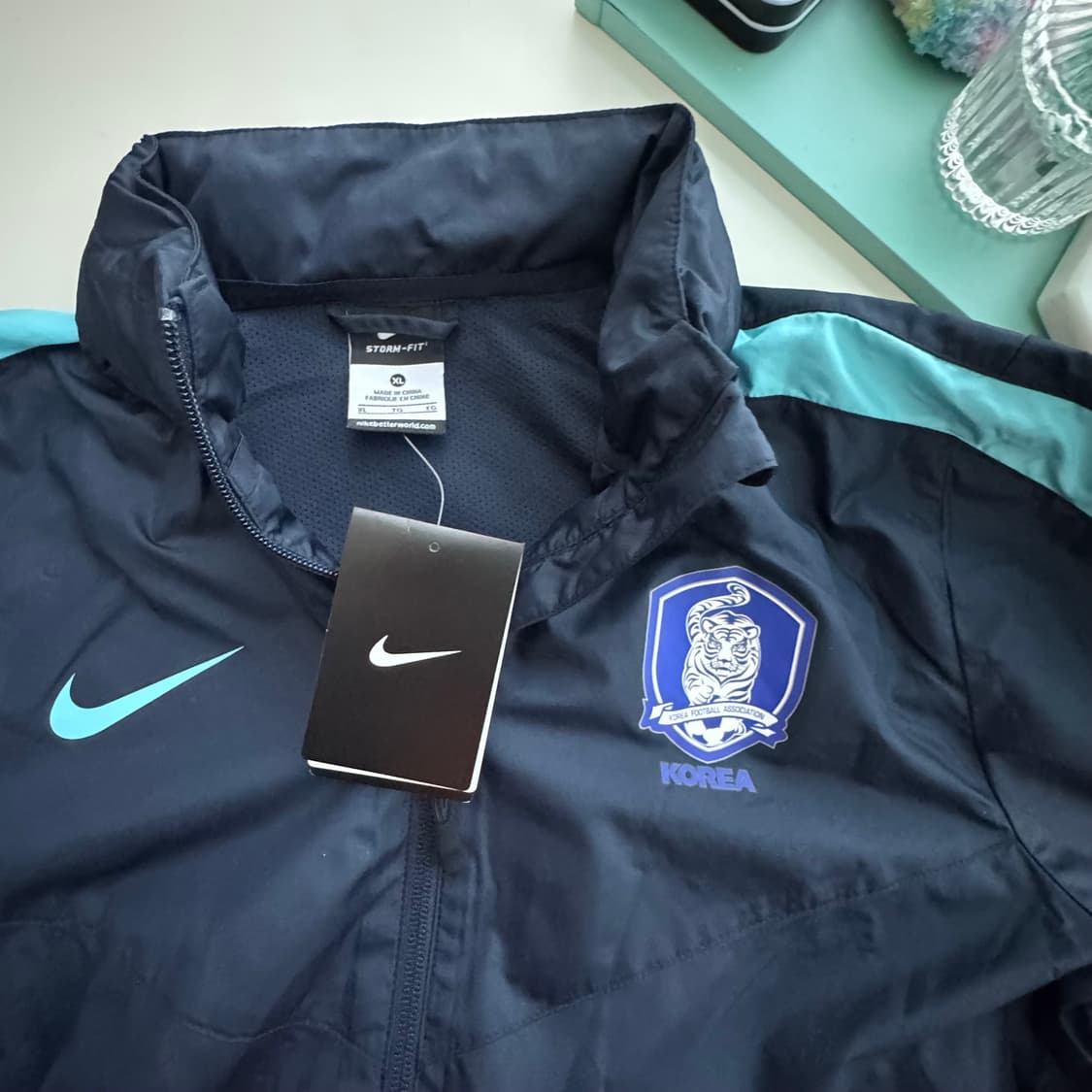 나이키 새상품 16-18 축구국대 바람막이 자켓 택있음 상품이미지5