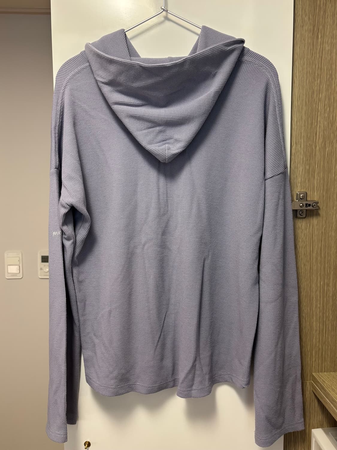 jichoiCOMFORT 23-006 WAFFLE HOODIE 지초이 상품이미지3