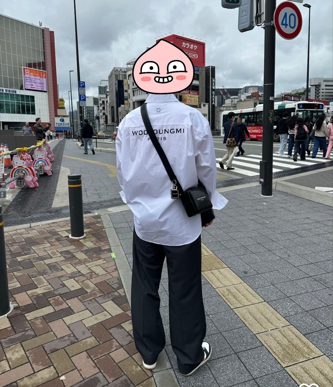 우영미 2025 화이트셔츠 사이즈50(105)팝니다 상품이미지7