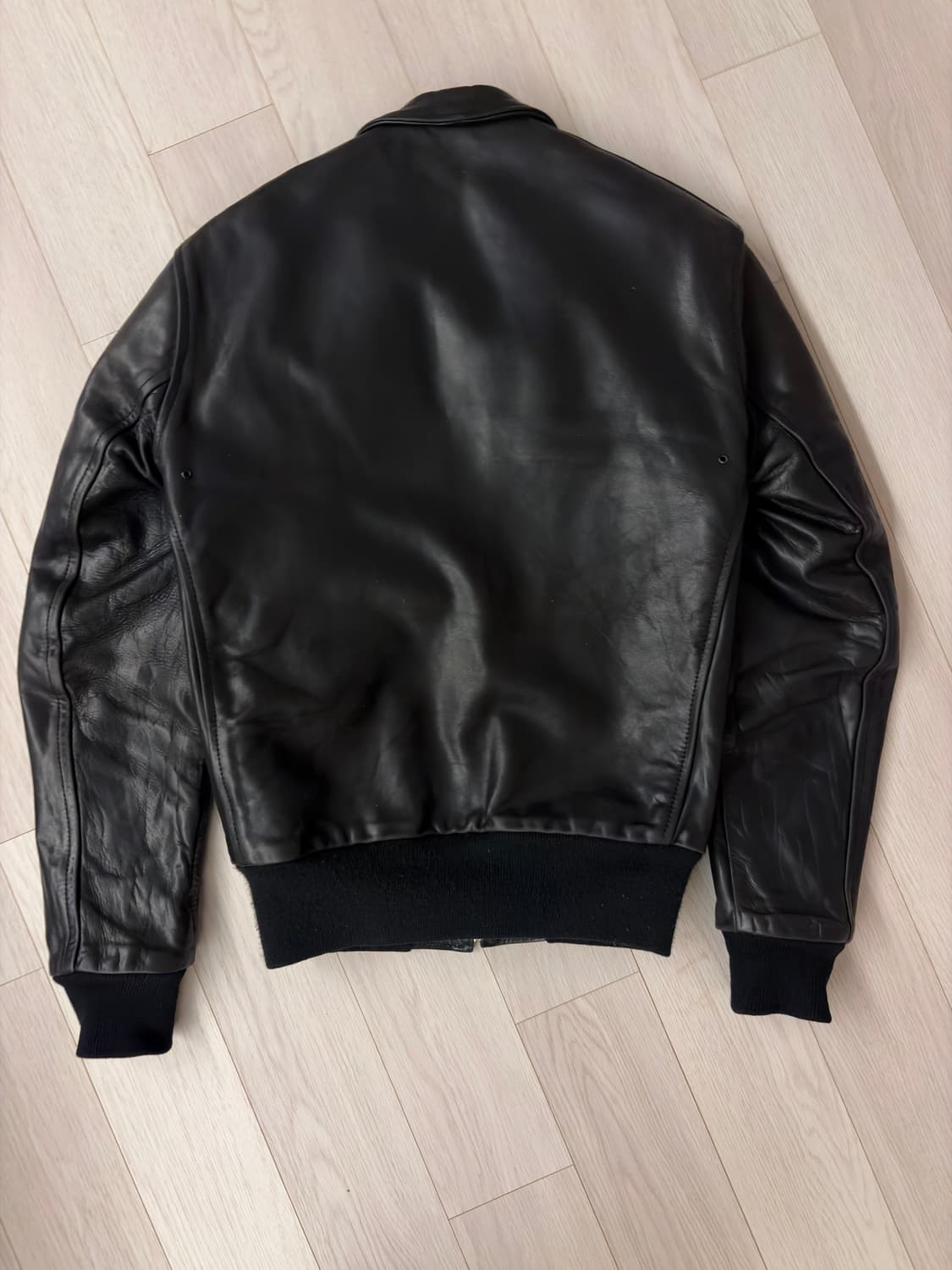 에어로 레더 FQHH “Happy Days” 말가죽 자켓 상품이미지2