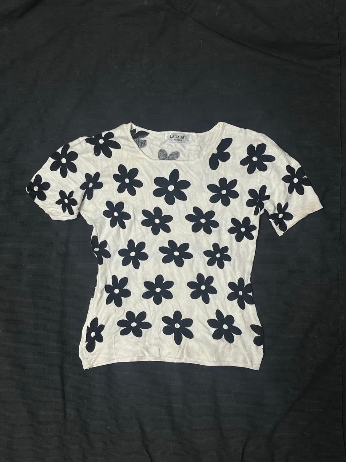 JPN Daisy knit t-shirt 상품이미지1