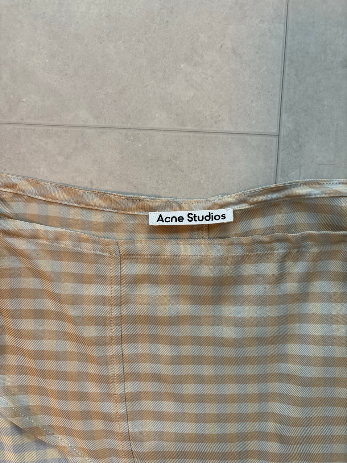 Acne studios 아크네스튜디오 미디 스커트 상품이미지2