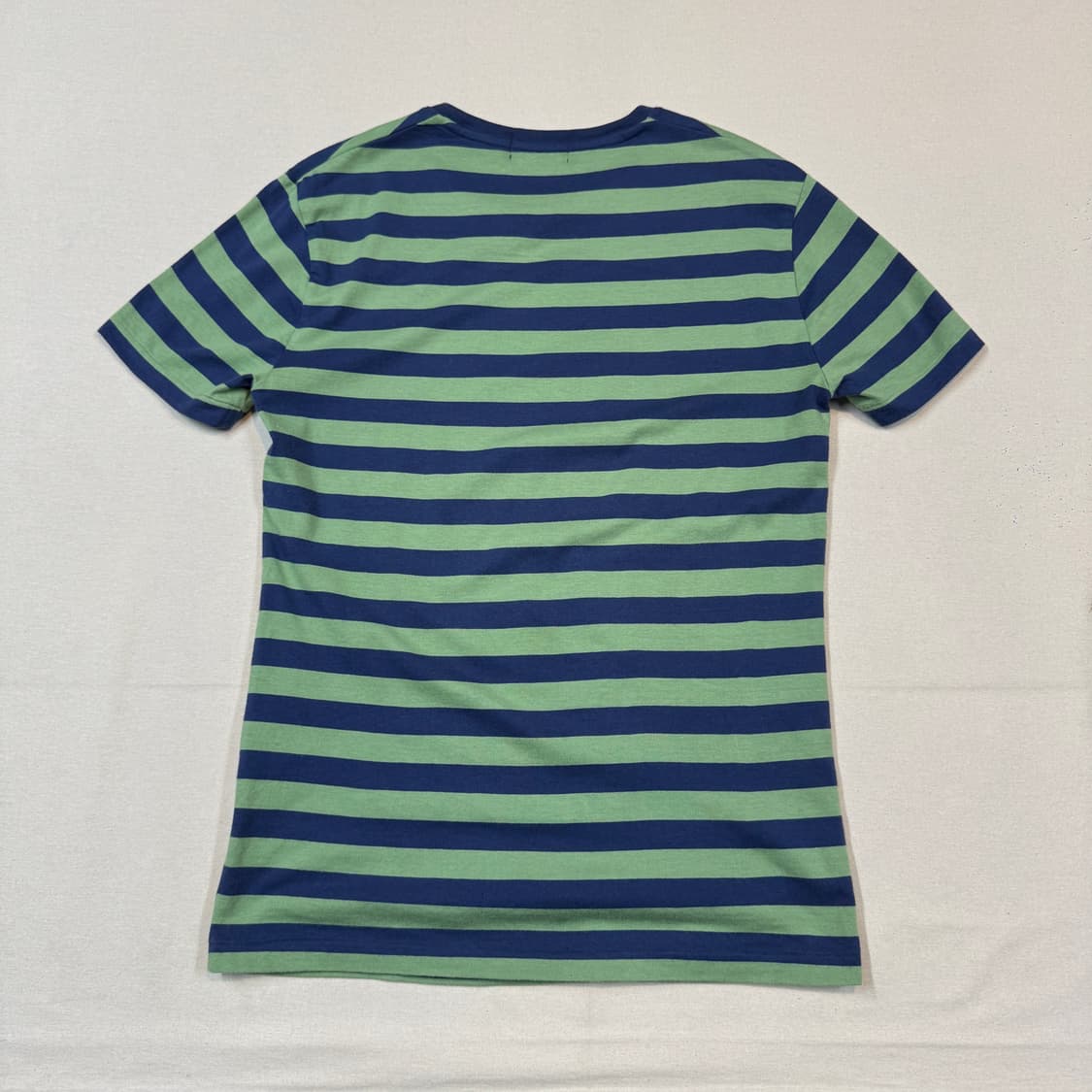 S) 폴로 랄프로렌 스트라이프 반팔 티셔츠 신형 큐알탭 상품이미지5