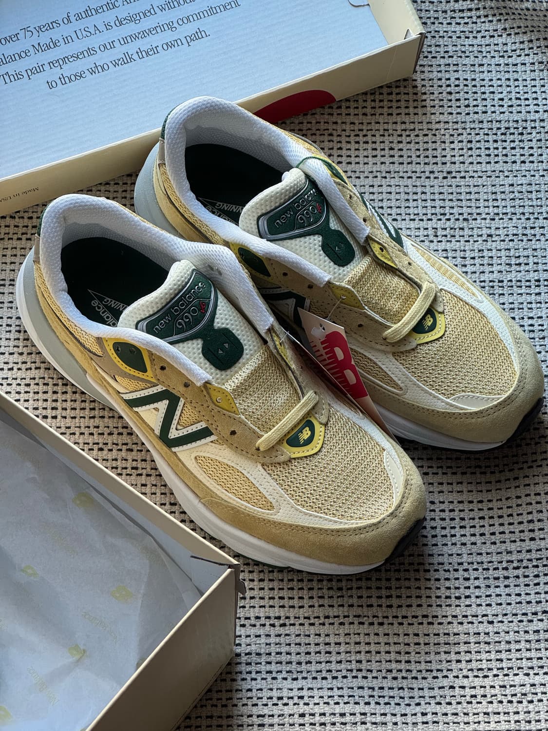 뉴발란스 990v6 made in usa 설퍼그린 상품이미지3