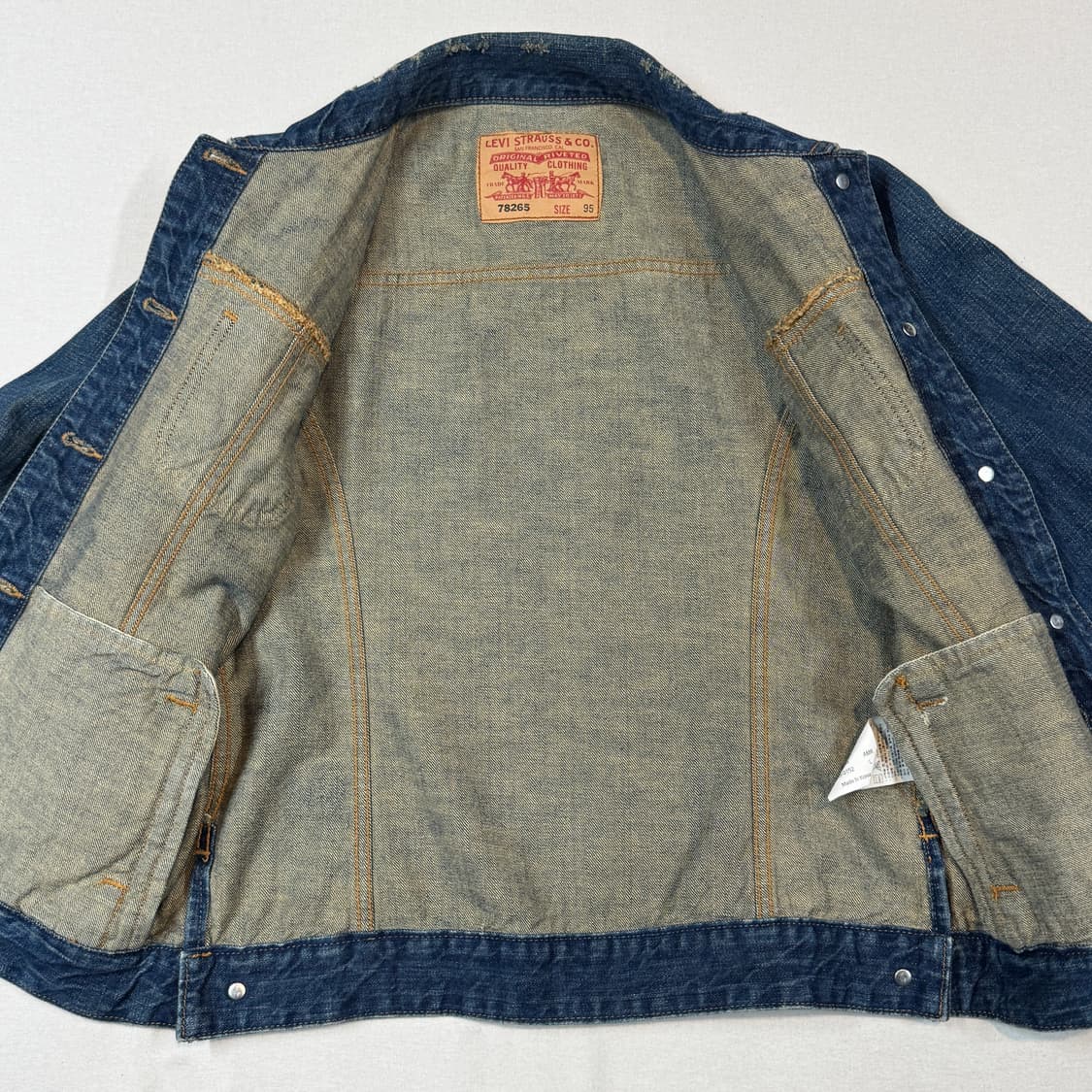 여M) 리바이스 3세대 청 데님 자켓 상품이미지5