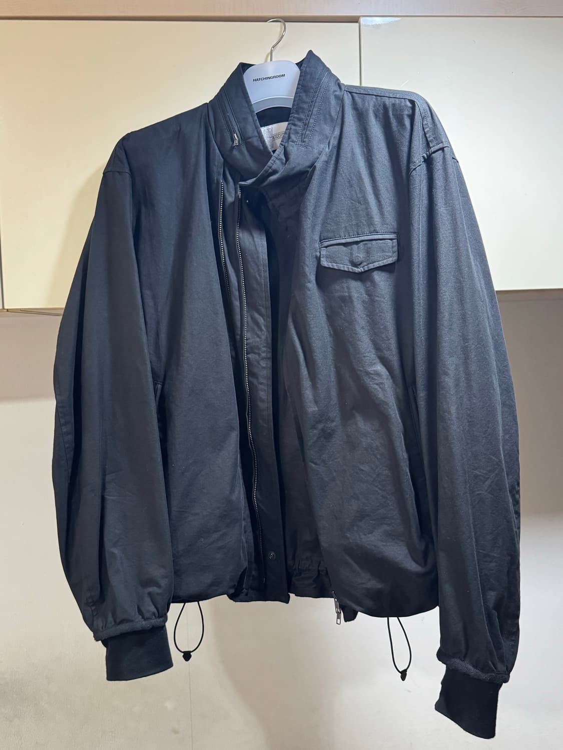Diagonal Zip Jacket V1 Black 3사이즈 상품이미지2