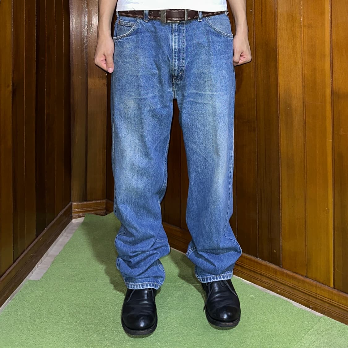 90’s Levi’s 505 orange tab denim pants 상품이미지2