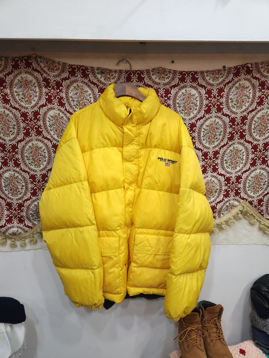 폴로스포츠 90s 성조기자수 오리털 패딩점퍼 빅사이즈

 상품이미지2