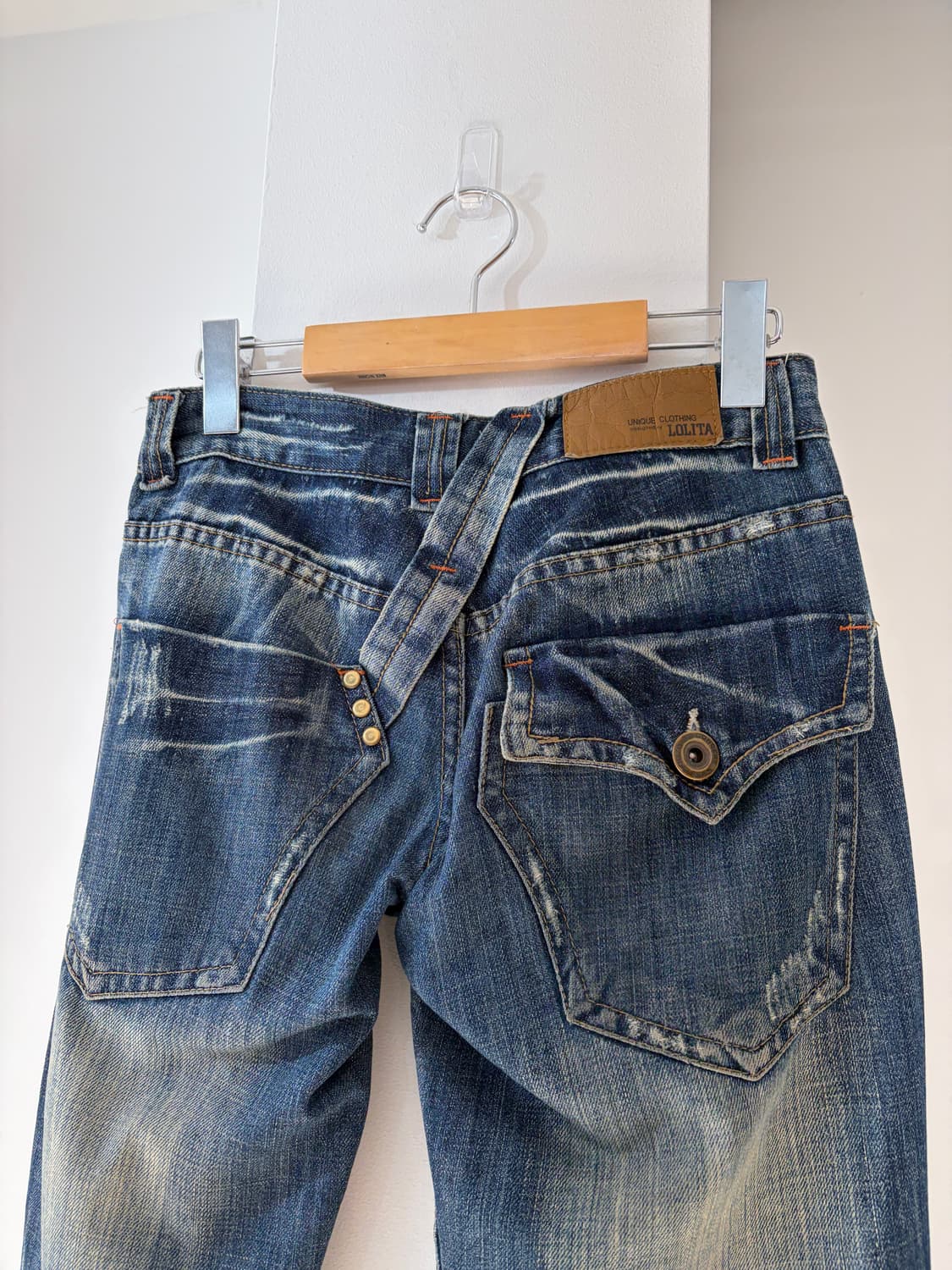 LOLITA boots cut denim pants 상품이미지5