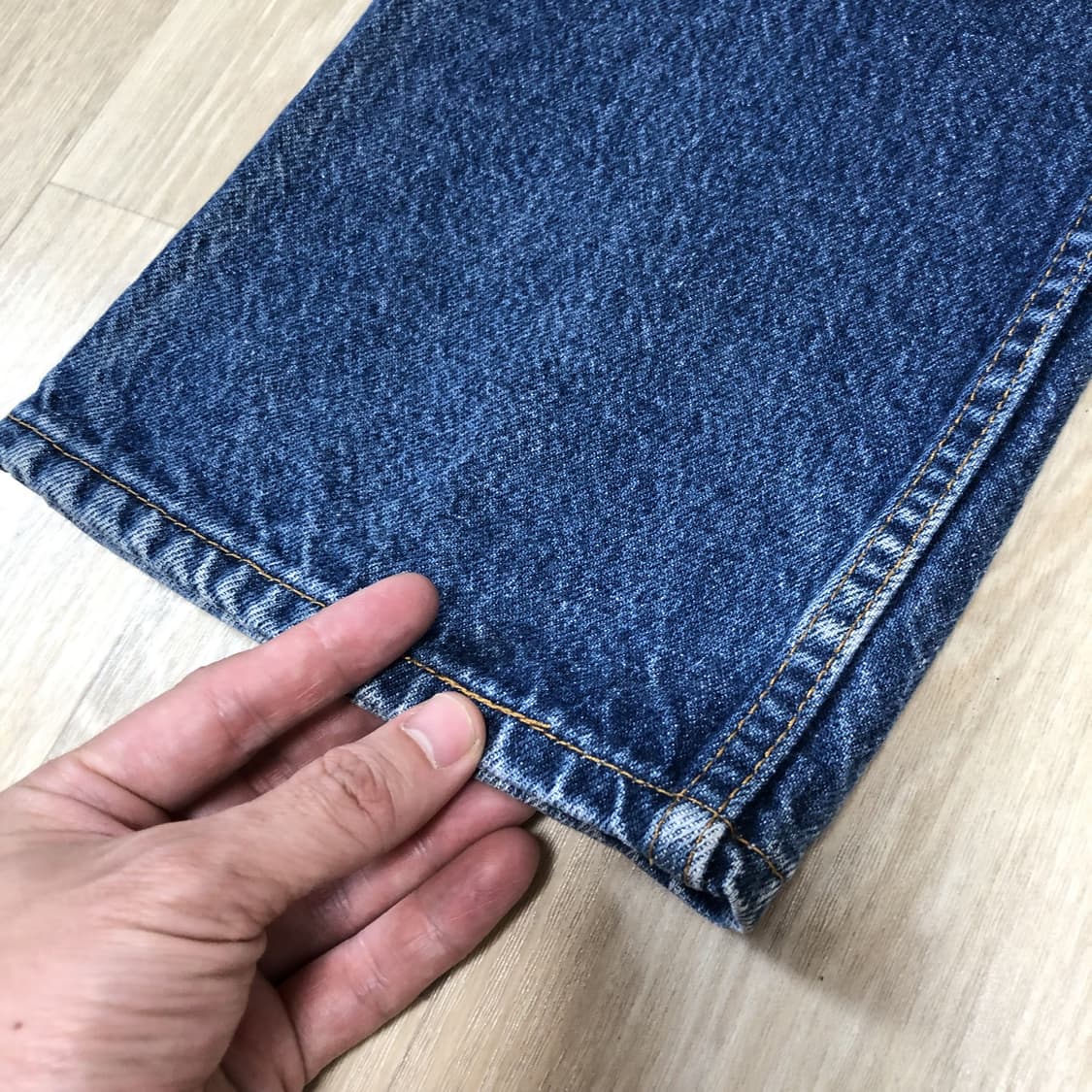 (32) 90's 리바이스 Levi's 517 미국 오렌지탭 부츠컷 데님 상품이미지3