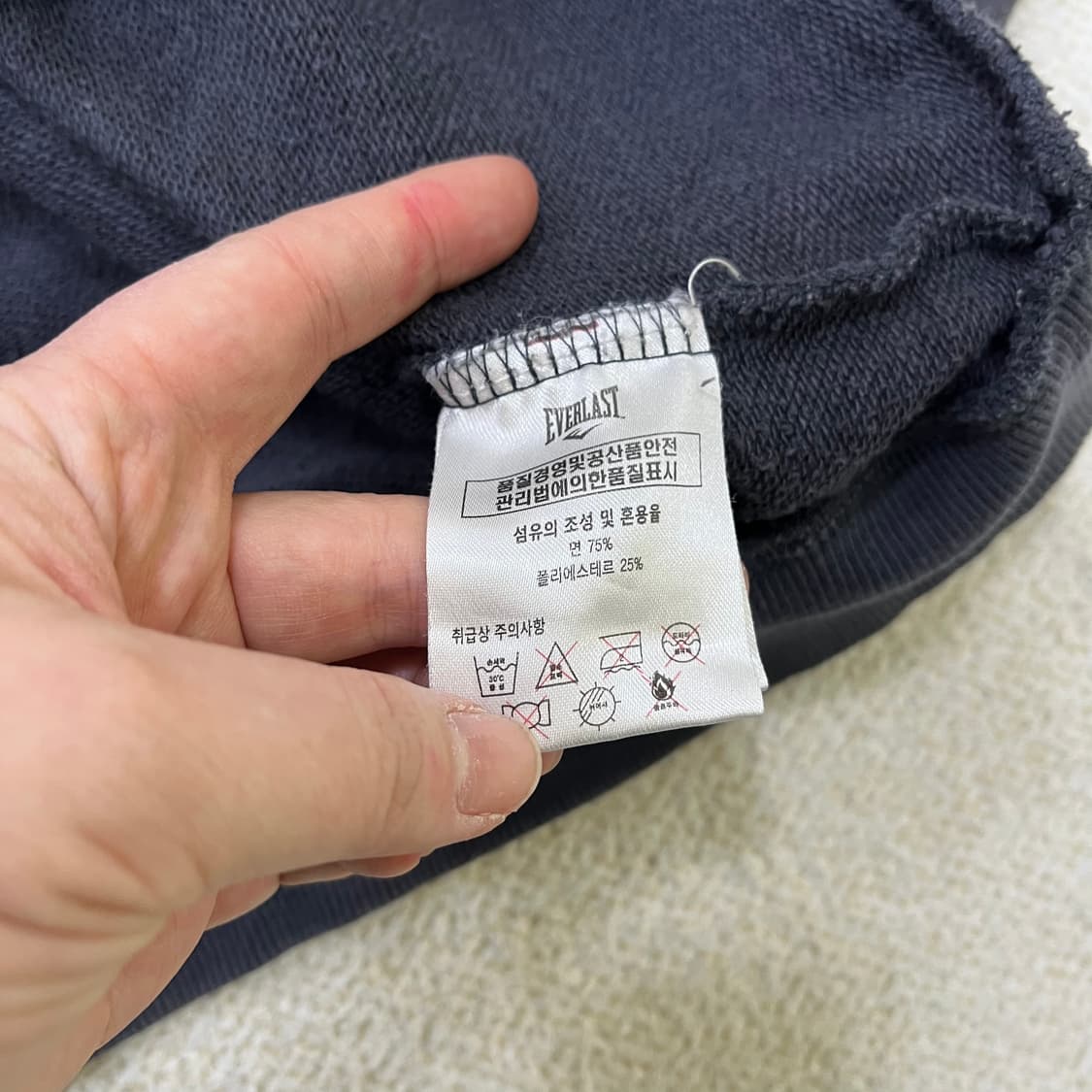100 에버라스트 긴팔 맨투맨 0319M 상품이미지3