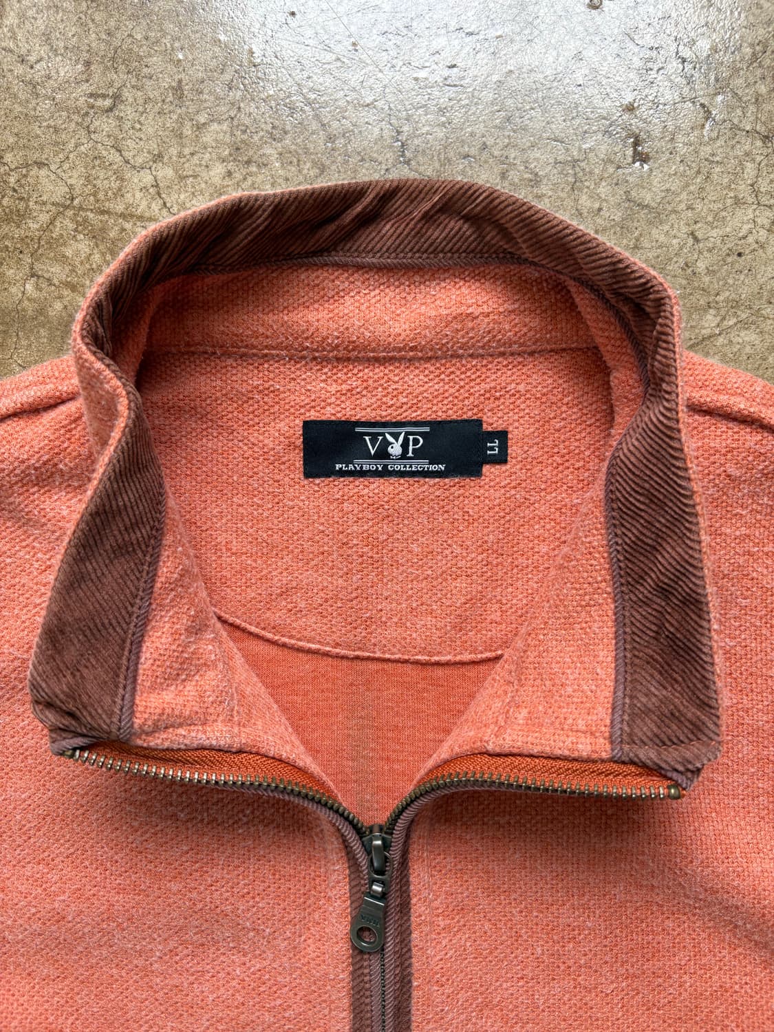 PLAYBOY 절개 디테일 집업 재킷 상품이미지5