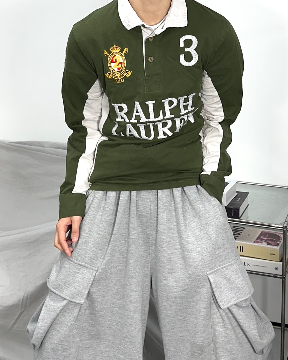 랄프로렌 90s 럭비 pk M 상품이미지2