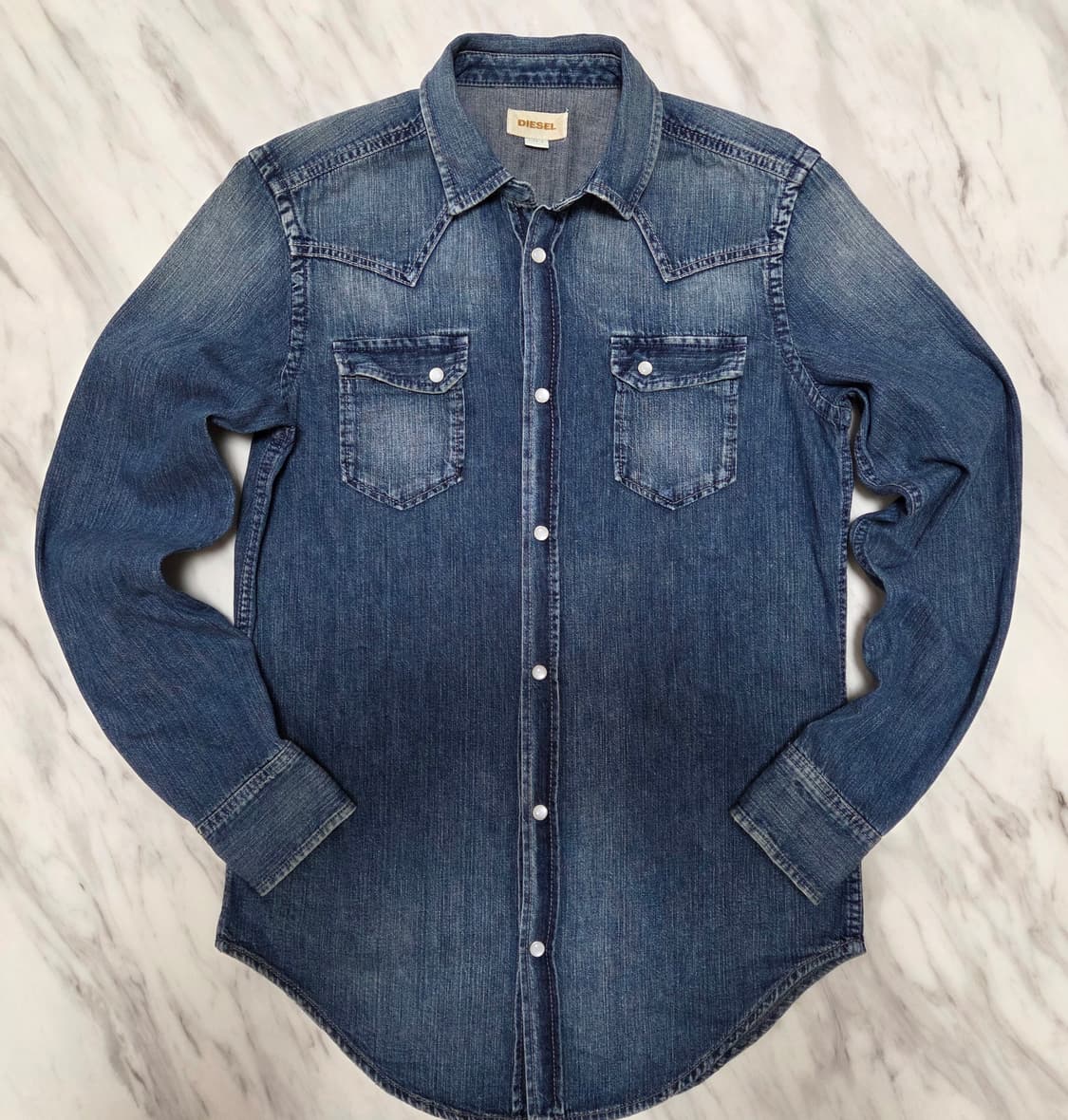디젤 데님 셔츠 상품이미지1