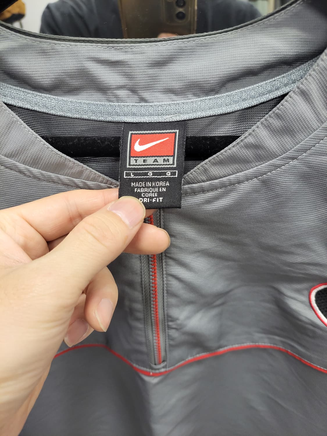 나이키 조지아 웜업 반딥업 반팔 L xl 상품이미지3