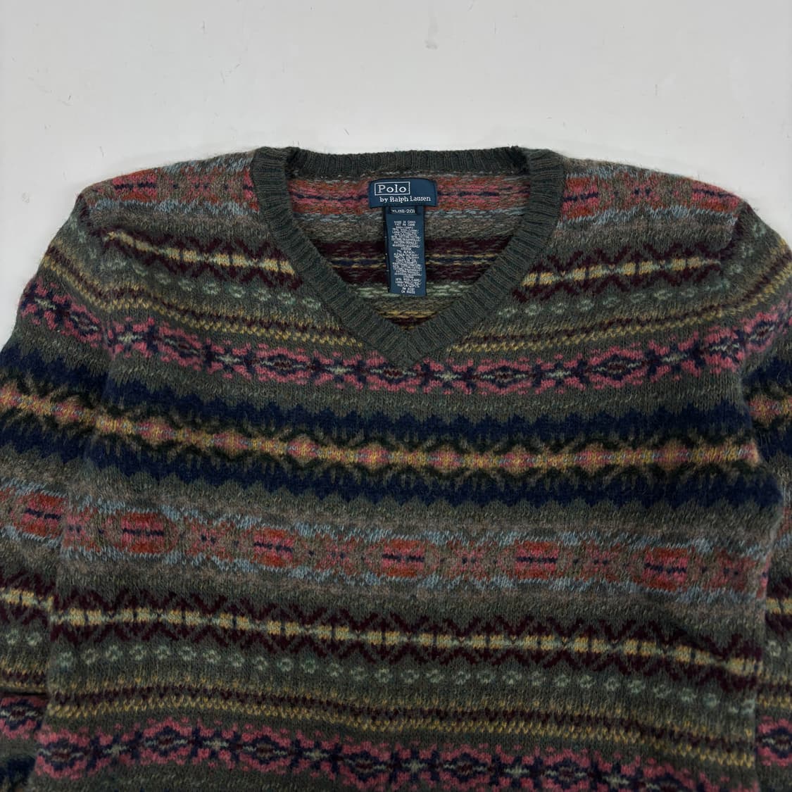 폴로 페어아일 니트 상품이미지5