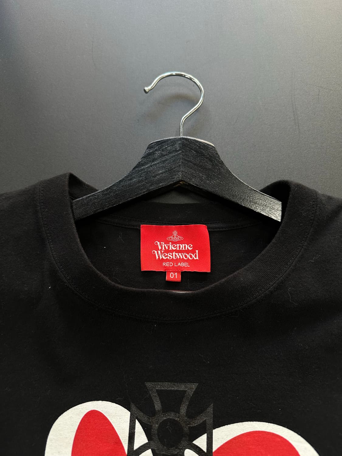비비안웨스트우드 레드라벨 Orb하트빅로고 그래픽 슬릿 롱슬리브 상품이미지7