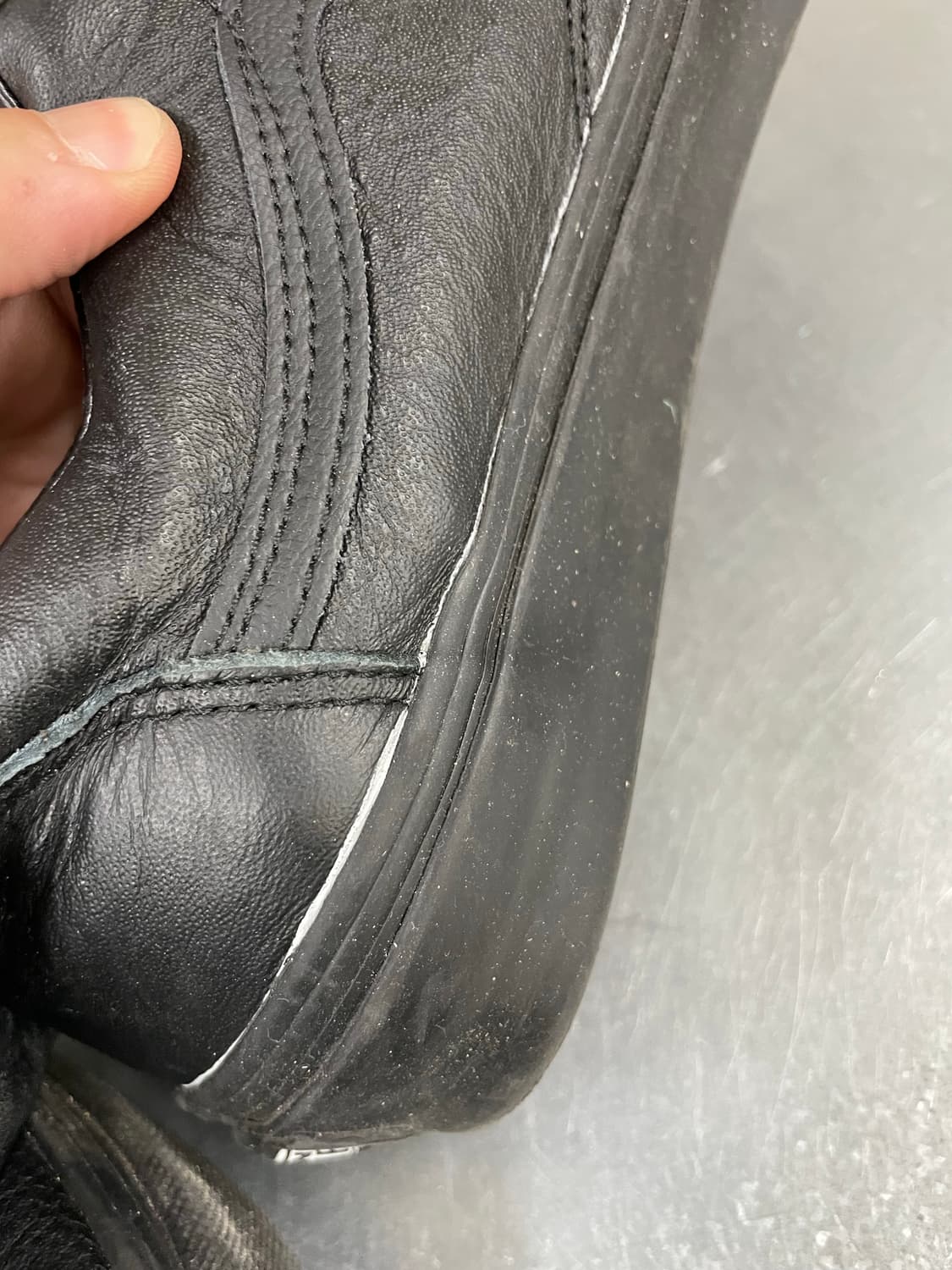 반스 올드스쿨 레더 블랙 280 상품이미지8