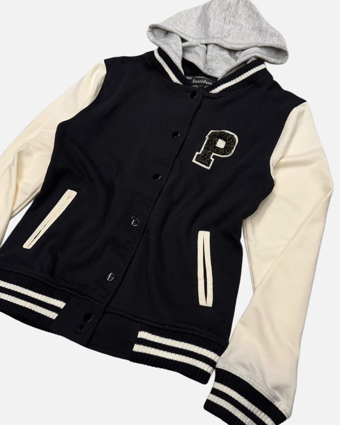 P-logo hood vasity jacket 상품이미지2