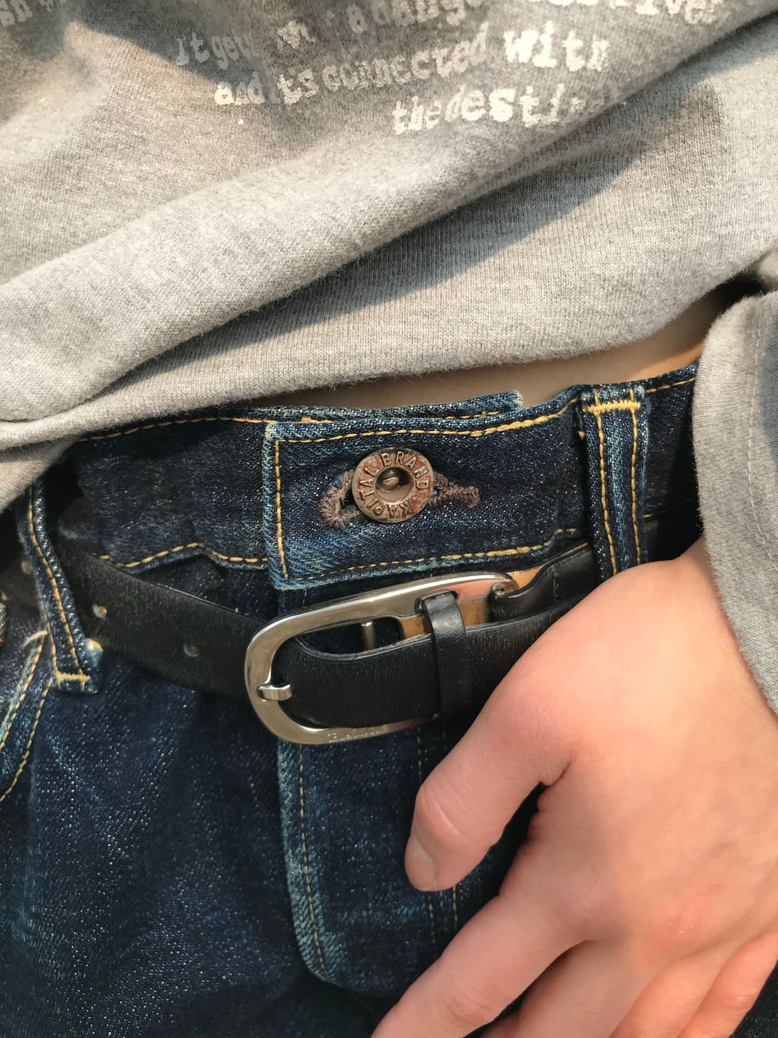 캐피탈 데님 팬츠 상품이미지8