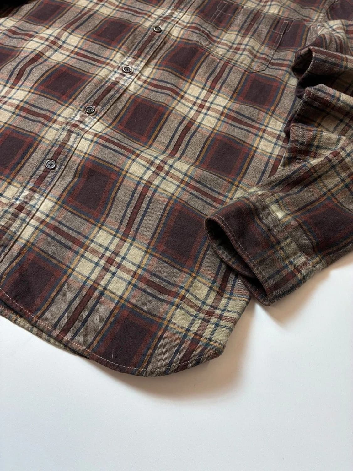 시리즈 컴포트핏 플란넬 체크 셔츠 PN9304 상품이미지3