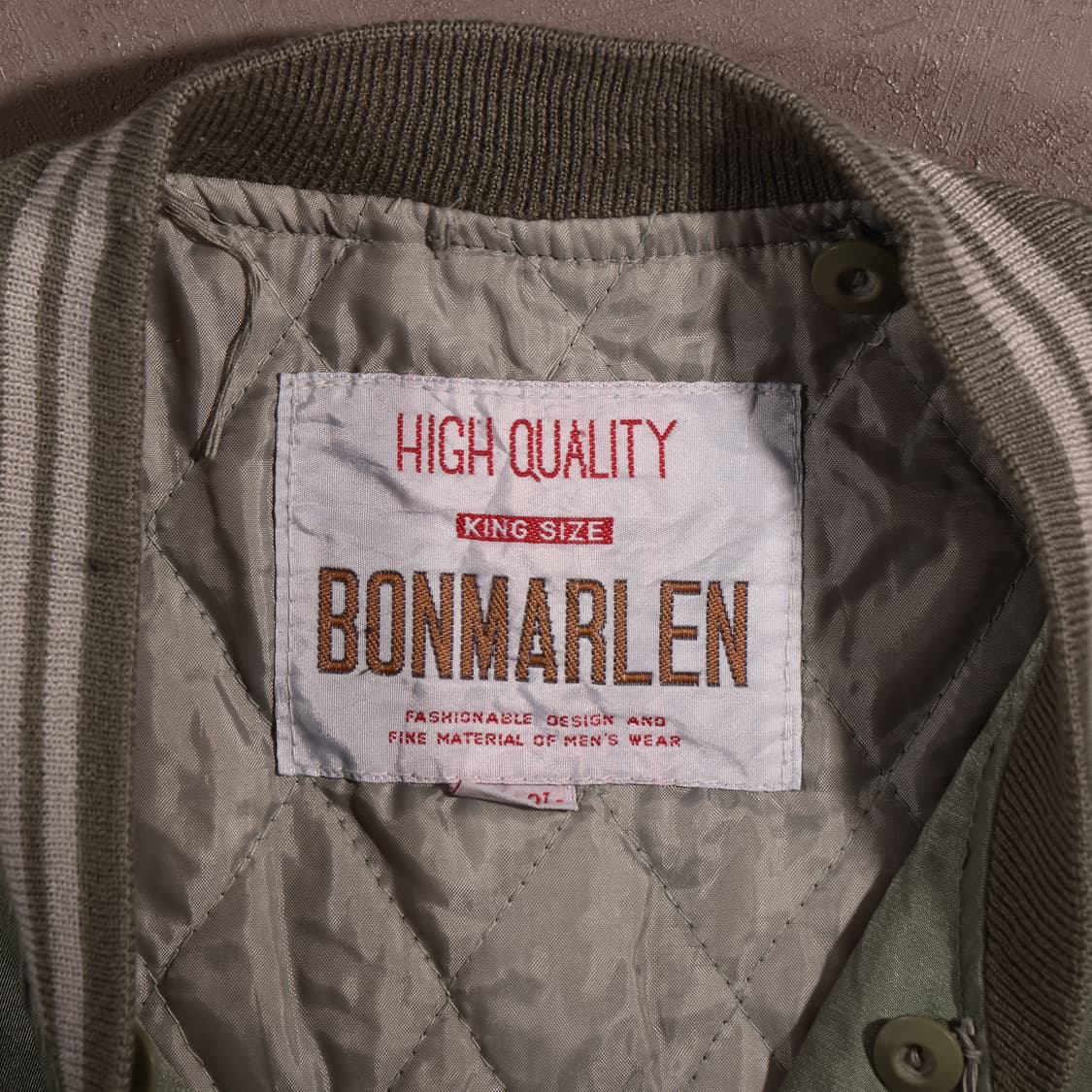 일본빈티지 자수 봄버자켓 상품이미지4