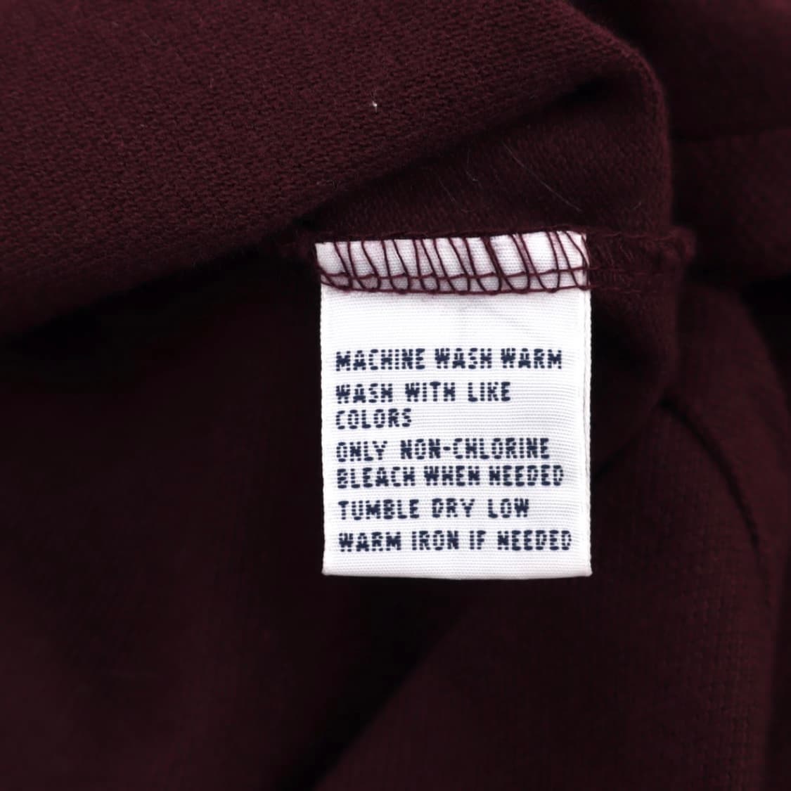 폴로 랄프로렌 버건디 PK 카라 롱슬리브 상품이미지8