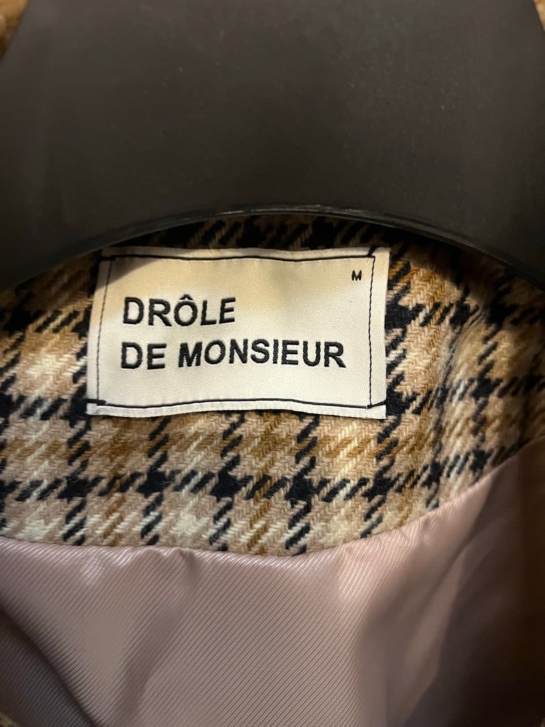 드롤드무슈 쉐어링 패디드 울자켓 상품이미지5