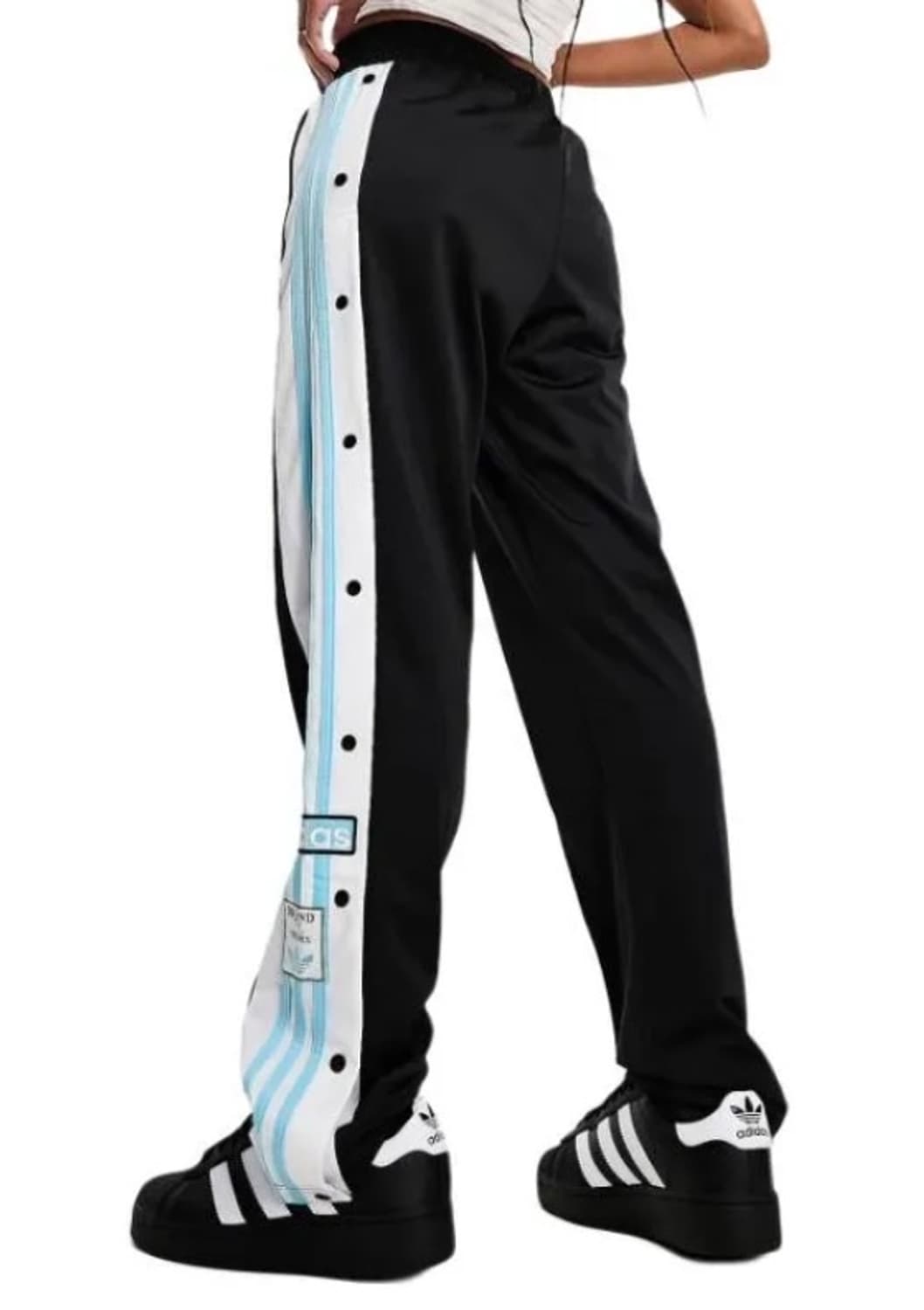 (L)(새제품)아디다스 오리지널스 아디브레이크 트랙 팬츠 터콰이즈 상품이미지1