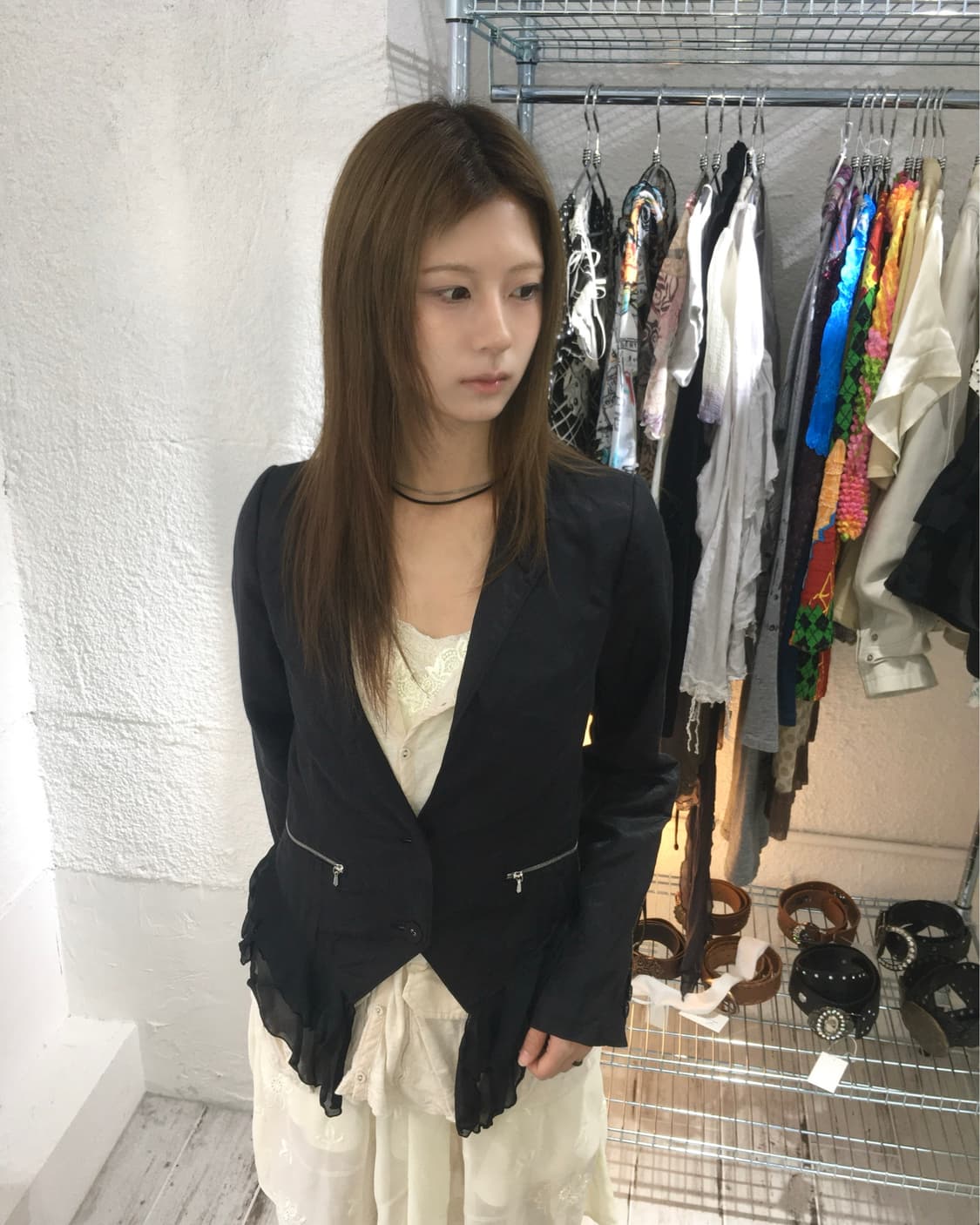 블랙 블레이저 상품이미지2
